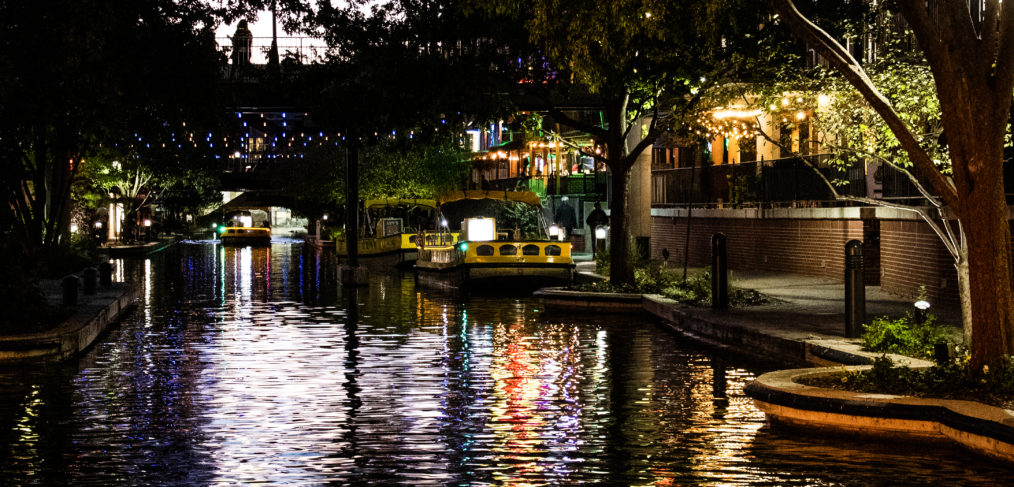 OKC River Walk at Dusk