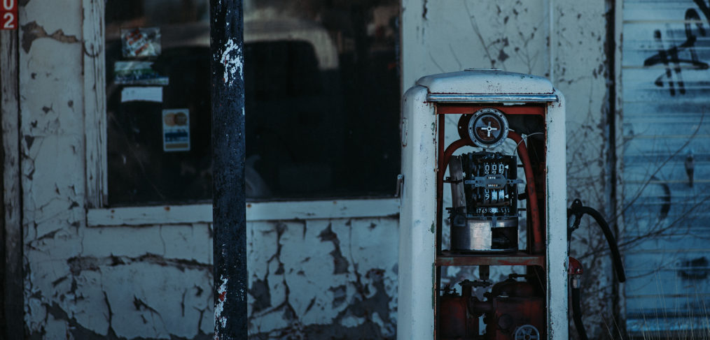 Old Gas Pump